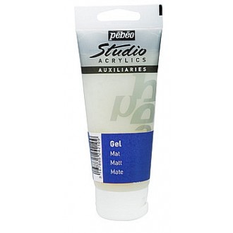 Studio matný gel pro akrylové barvy 100 ml