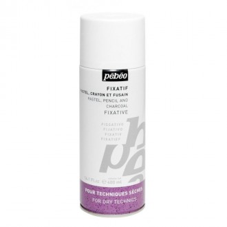 Fixativ pro pastely a uhly Pébéo, 400 ml