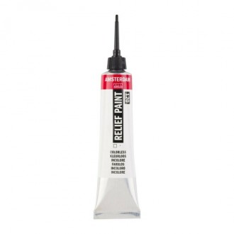 Amsterdam reliefní barva v tubě 20 ml, 120 Colourless