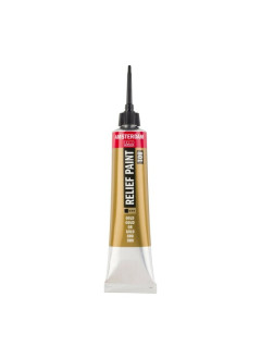 Amsterdam reliefní barva v tubě 20 ml, 801 Gold