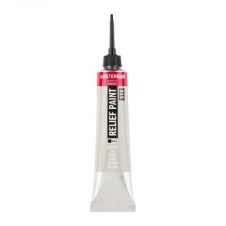 Amsterdam reliefní barva v tubě 20 ml, 815 Pewter