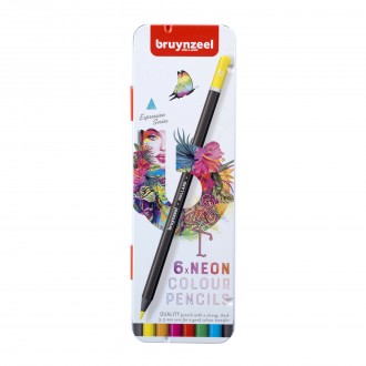Sada pastelek Bruynzeel Expression Neon 6ks