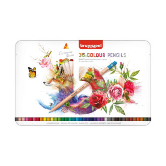 Bruynzeel sada pastelek Expression 36 ks