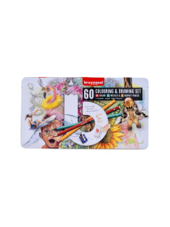 Sada pastelek Bruynzeel Creative Artist Collection, 60 ks