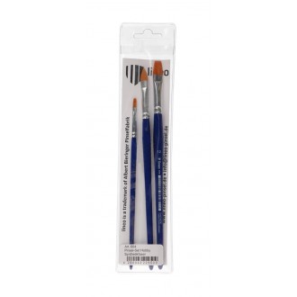 LINEO set tří štětců, hobby řada, syntetický, 4,8,12