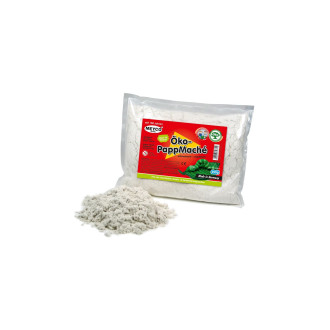 Papírmašé (PappMaché) 250 g, nebělená papírová modelovací hmota