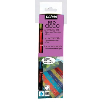 Pébeo Discovery Deco lesklé, sada 6x20 ml