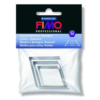 FIMO vykrajovátka - Diamant 3 velikosti
