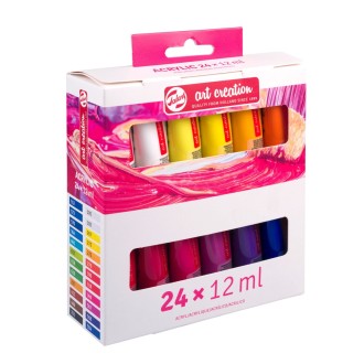 Royal talens ARTCREATION akryl set 24 x12 ml
