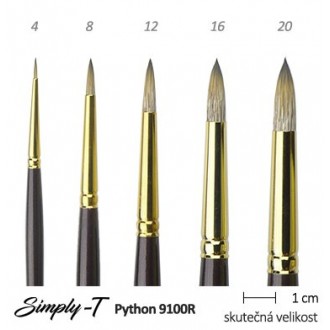 Štětec Python - kulatý