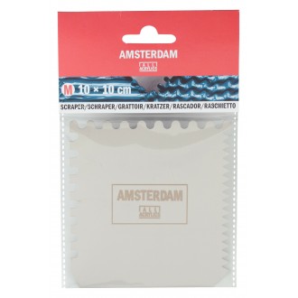Amsterdam kovová špachtle, čtyřstranná, 10x10cm
