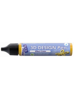 3D Design Pen na světlý a tmavý textil 29 ml, královská modrá