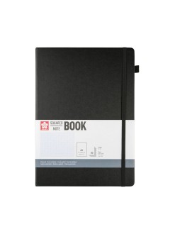 Čtverečkovaný skicák Sakura, 140g/m2, 80 listů