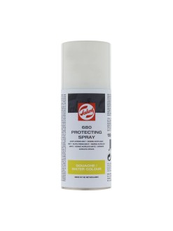 Ochranný lak ve spreji Talens pro kvaš, inkoust, akvarel 150 ml