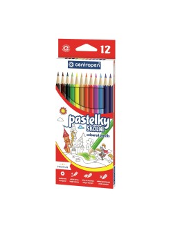 Školní pastelky Centropen 12 kusů