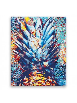 Malování podle čísel - Ananas - 40x50 cm
