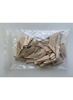 Klínek bukový pro vypnutí plátna (pro blind rámy 19x46 mm)