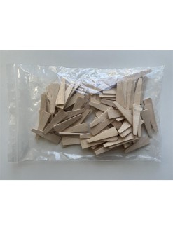 Klínek bukový pro vypnutí plátna (pro blind rámy 19x46 mm)