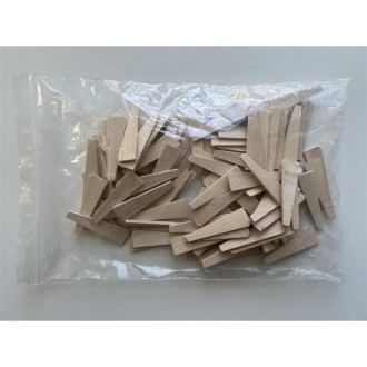 Klínek bukový pro vypnutí plátna (pro blind rámy 19x46 mm)