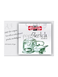 KOH-I-NOOR Blok SKETCH A3, 110g, 20x110g