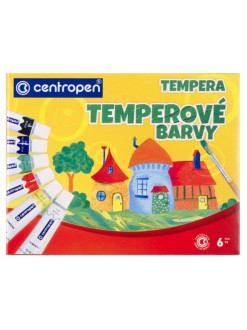 Tempery Centropen sada 12 barev