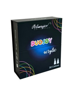 Artmagico - sada akrylových fixů DUOJOY se dvěma hroty (porézní+brush) 30ks