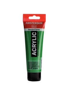 ROYAL TALENS Akrylová barva AMSTERDAM 120 ml, 618 - permanent green light