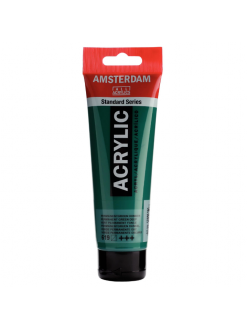 ROYAL TALENS Akrylová barva AMSTERDAM 120 ml, 619 - permanent green deep