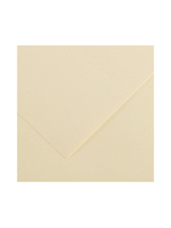 Barevný papír Canson Iris Vivaldi A4, 185 g/m², 02 Cream (krémová)