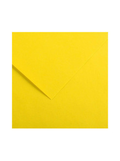 Barevný papír Canson Iris Vivaldi A4, 185 g/m², 04 Canary Yellow (žlutá)