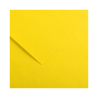 Barevný papír Canson Iris Vivaldi A4, 185 g/m², 04 Canary Yellow (žlutá)