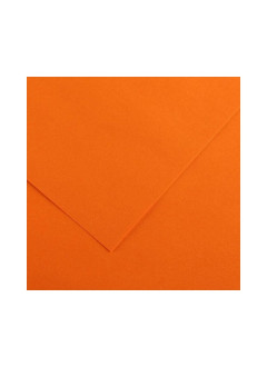 Barevný papír Canson Iris Vivaldi A4, 185 g/m², 09 Orange (oranžová)