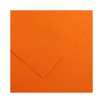 Barevný papír Canson Iris Vivaldi A4, 185 g/m², 09 Orange (oranžová)