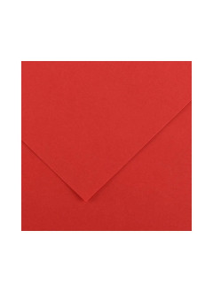 Barevný papír Canson Iris Vivaldi A4, 185 g/m², 15 Red (červená)