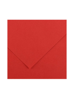 Barevný papír Canson Iris Vivaldi A4, 185 g/m², 15 Red (červená)