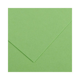 Barevný papír Canson Iris Vivaldi A4, 185 g/m², 27 Apple green (zelené jablko)