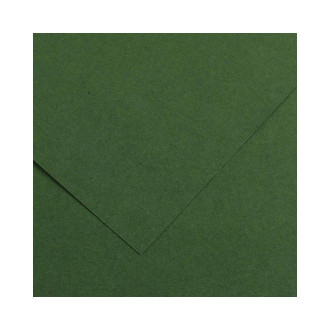Barevný papír Canson Iris Vivaldi A4, 185 g/m², 31 Fir tree (jedlová zelená)