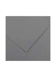 Barevný papír Canson Iris Vivaldi A4, 185 g/m², 36 Dark grey (tmavě šedá)
