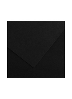 Barevný papír Canson Iris Vivaldi A4, 185 g/m², 38 Black (černá)