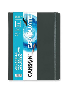 Graduate Book Aquarelle skicák 21,6 x 27,9 cm, 28 listů, 250g/m²