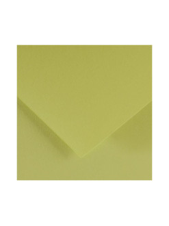 Barevný papír Canson Iris Vivaldi A4, 185 g/m², 88 Lime Green (limetková zelená)