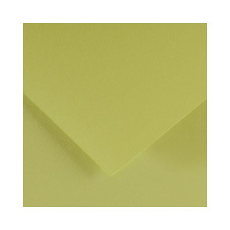 Barevný papír Canson Iris Vivaldi A4, 185 g/m², 88 Lime Green (limetková zelená)