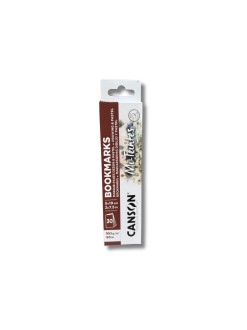 Záložky pro pastel, uhel, tužku: Canson Mi-Teintes Bookmarks, 5 x 19 cm, 160 g/m², 30 kusů