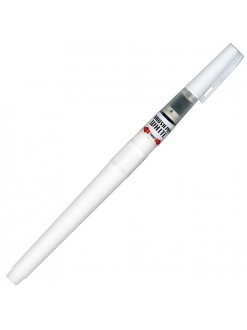 Kuretake Brush pen WHITE (bílá)