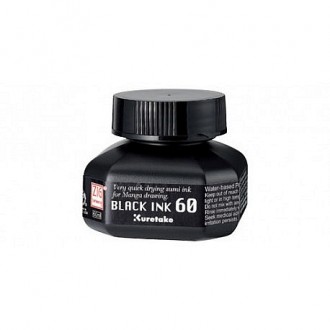 ZIG Kuretake Black Ink 60 ml