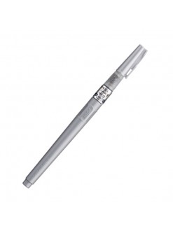 Kuretake pero se štětečkovým hrotem "CHU-JI" Silver (No. 61)