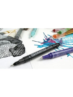 Fix Derwent Graphic liner, 12 Minted