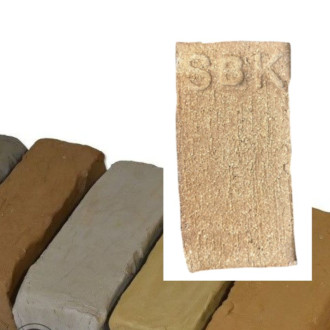 Keramická hlína - šamotová SBK - béžová 10kg