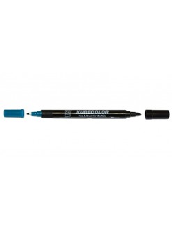 Kuretake Fine Brush Fix 2 hroty for Manga, 738 Burnt Sienna