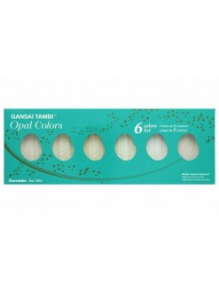 Gansai Tambi Opal colours set, 6 odstínů